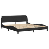 Vidaxl bedframe dover 180x200 cm fluweel zwart