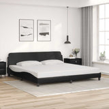 Vidaxl bedframe dover kunstleer zwart 200x200 cm