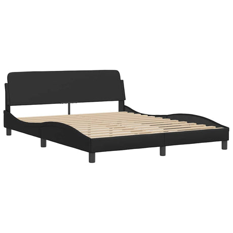 Vidaxl bedframe dover kunstleer zwart 152x203 cm