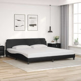 Vidaxl bedframe dover kunstleer zwart 193x203 cm