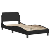 Vidaxl bedframe dover zwart 90x190 cm kunstleer
