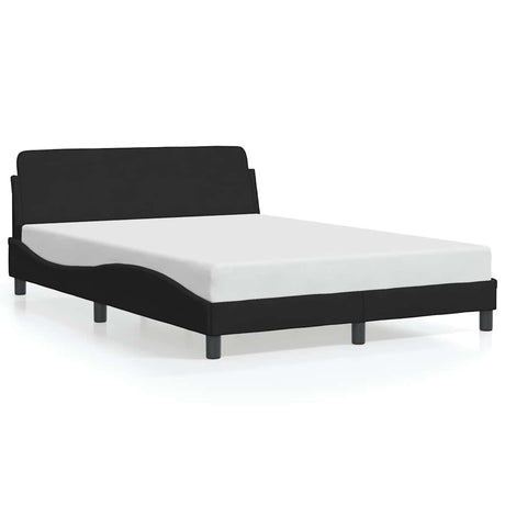 Vidaxl bedframe dover zwart 135x190 cm fluweel
