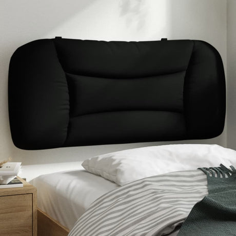 Vidaxl hoofdbordkussen hvar 90 cm stof zwart