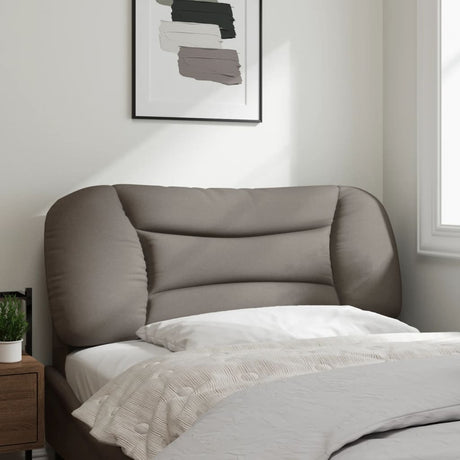 Vidaxl hoofdbordkussen hvar 100 cm stof taupe