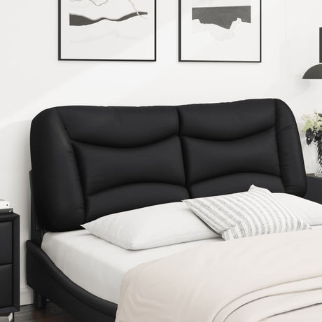 Vidaxl hoofdbordkussen hvar 120 cm kunstleer zwart