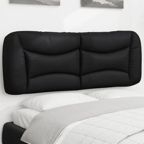 Vidaxl hoofdbordkussen hvar 120 cm kunstleer zwart