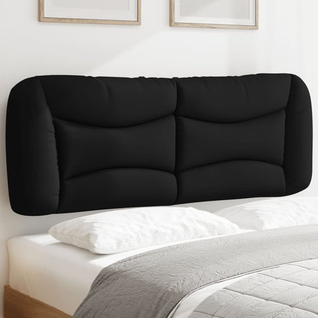 Vidaxl hoofdbordkussen hvar 140 cm stof zwart