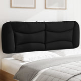 Vidaxl hoofdbordkussen hvar 160 cm stof zwart