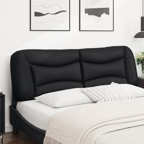 Vidaxl hoofdbordkussen hvar 160 cm kunstleer zwart