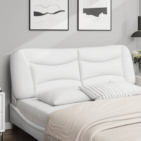 Vidaxl hoofdbordkussen hvar 160 cm kunstleer wit