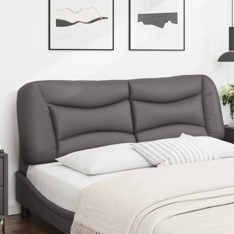 Vidaxl hoofdbordkussen hvar 160 cm kunstleer grijs