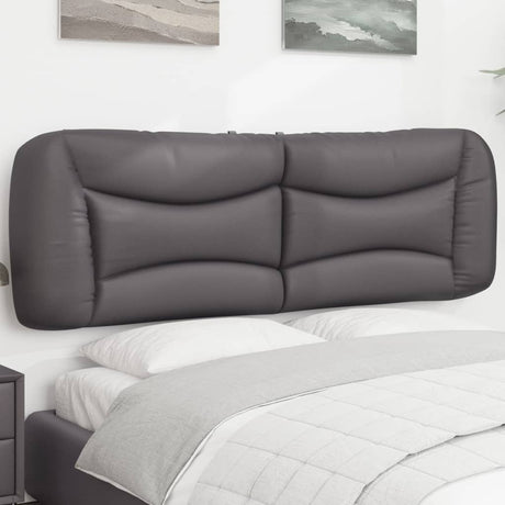 Vidaxl hoofdbordkussen hvar 160 cm kunstleer grijs
