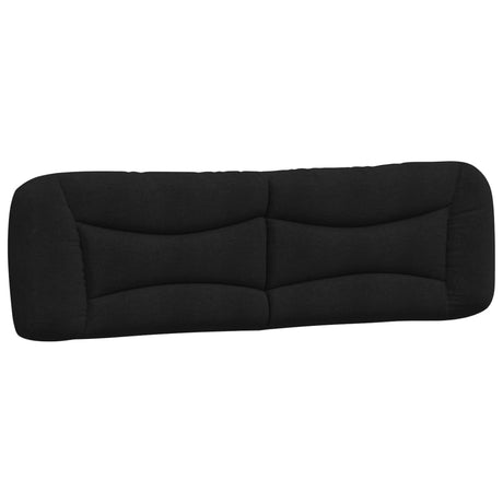 Vidaxl hoofdbordkussen hvar 180 cm stof zwart