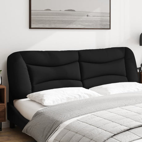 Vidaxl hoofdbordkussen hvar 180 cm stof zwart