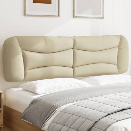 Vidaxl hoofdbordkussen hvar 180 cm stof crèmekleurig