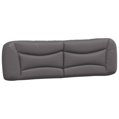 Vidaxl hoofdbordkussen hvar 180 cm kunstleer grijs