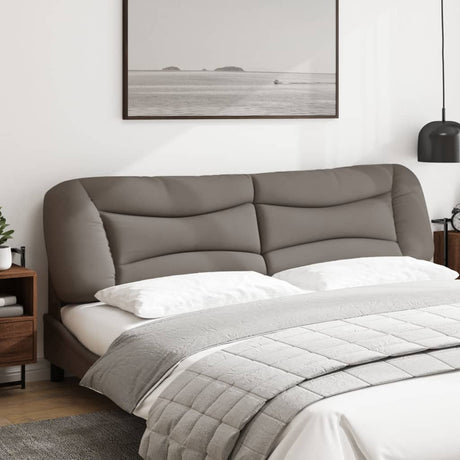 Vidaxl hoofdbordkussen hvar 200 cm stof taupe