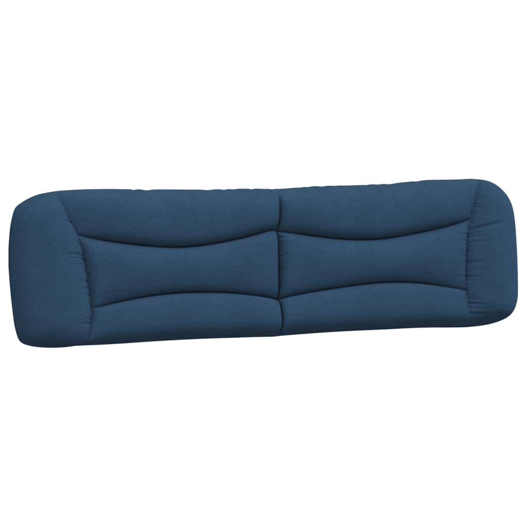 Vidaxl hoofdbordkussen hvar 200 cm stof blauw