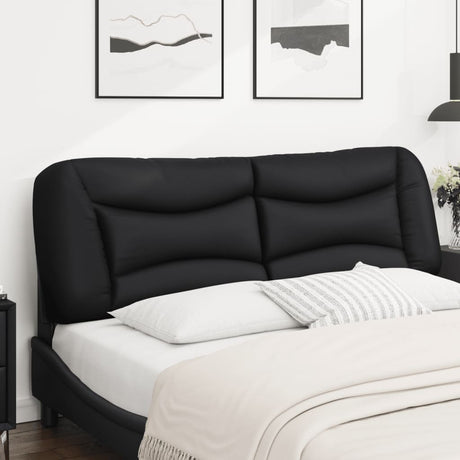 Vidaxl hoofdbordkussen hvar 152 cm kunstleer zwart