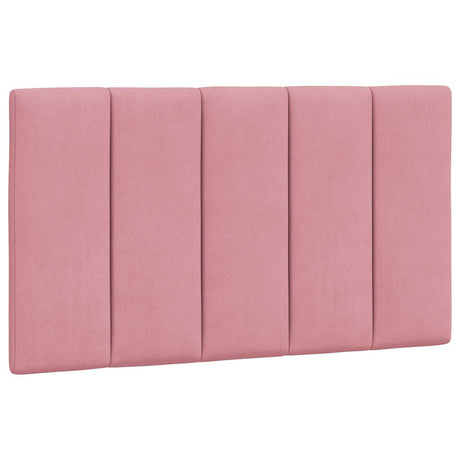 Vidaxl hoofdbordkussen hanko 90 cm fluweel roze