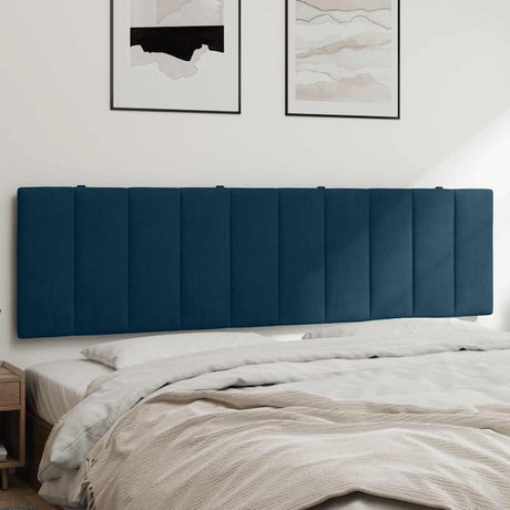 Vidaxl hoofdbordkussen hanko 180 cm fluweel blauw