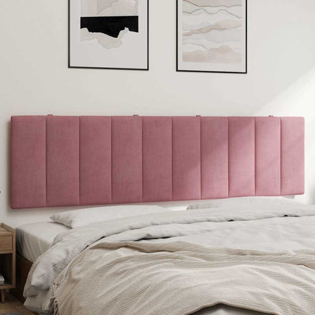 Vidaxl hoofdbordkussen hanko 180 cm fluweel roze