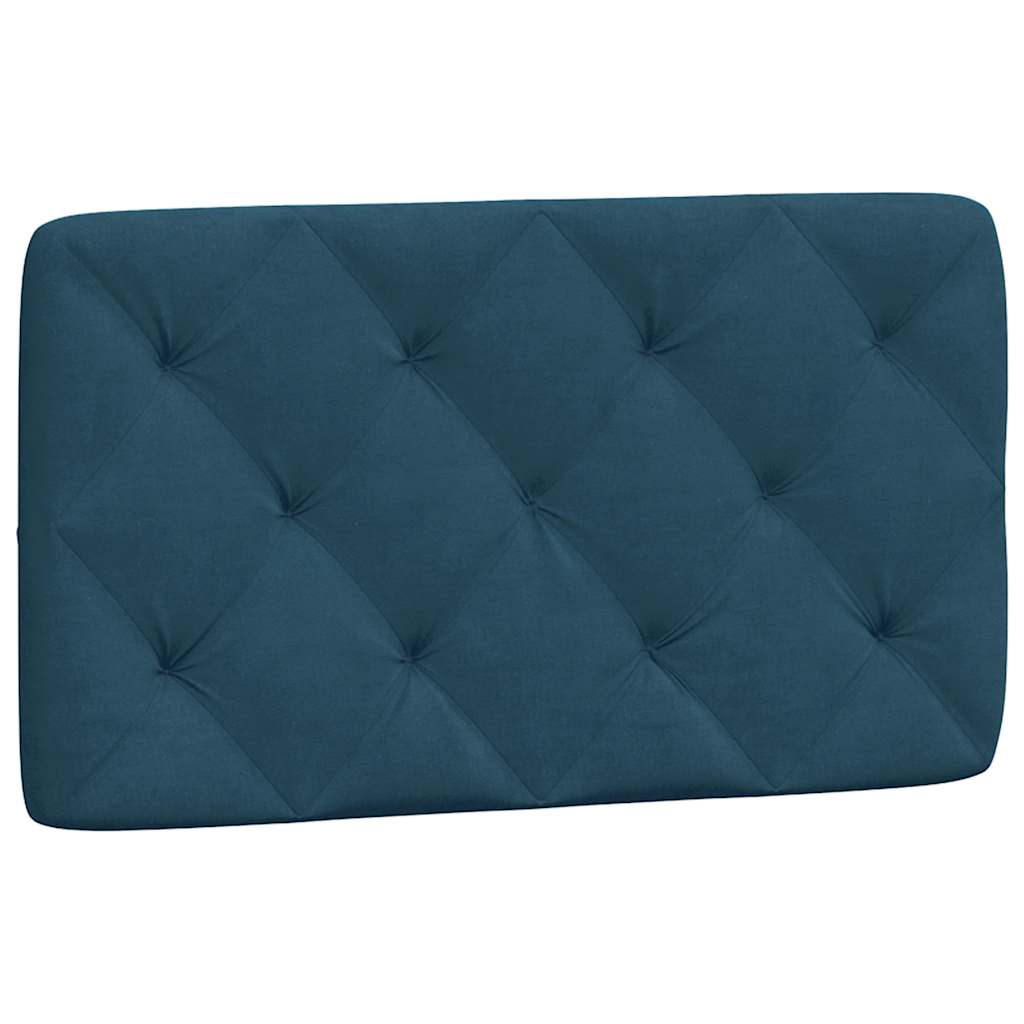 Vidaxl hoofdbordkussen 80 cm fluweel blauw