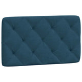 Vidaxl hoofdbordkussen 80 cm fluweel blauw