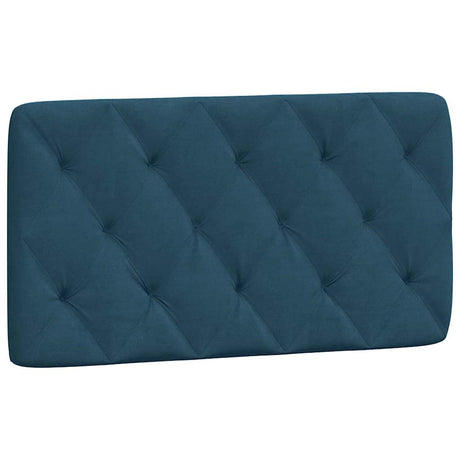 Vidaxl hoofdbordkussen 100 cm fluweel blauw