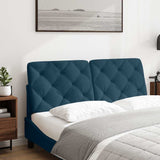 Vidaxl hoofdbordkussen 140 cm fluweel blauw