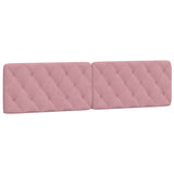 Vidaxl hoofdbordkussen 200 cm fluweel roze
