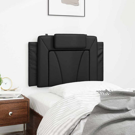 Vidaxl hoofdbordkussen viana 80 cm kunstleer zwart