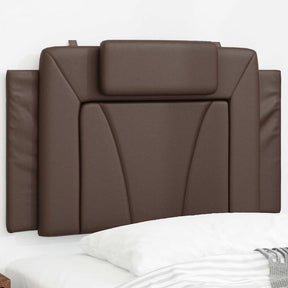 Vidaxl hoofdbordkussen viana 80 cm kunstleer bruin