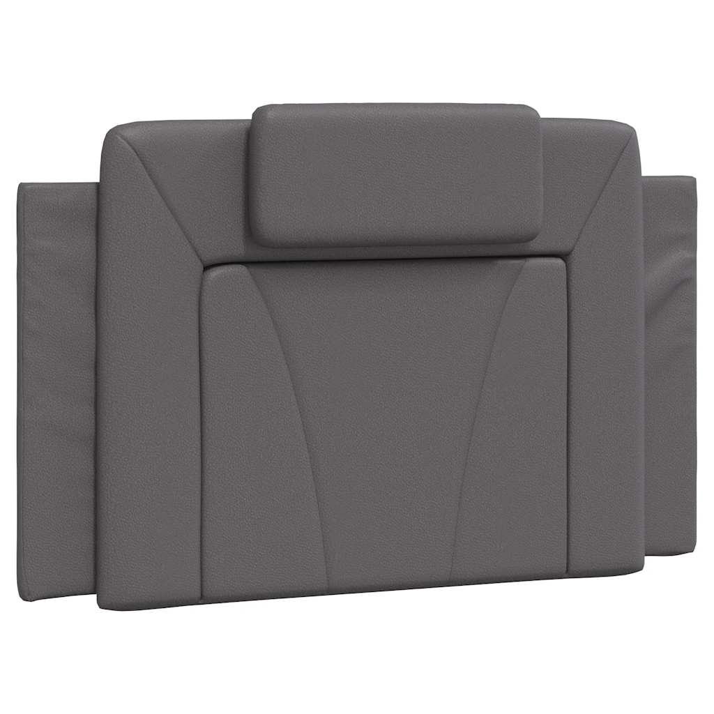 Vidaxl hoofdbordkussen viana 80 cm kunstleer grijs