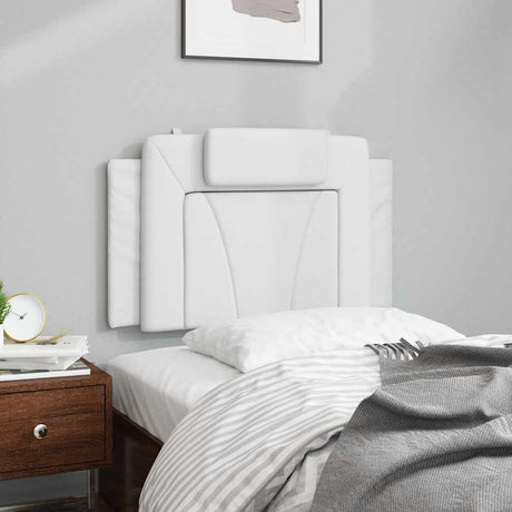 Vidaxl hoofdbordkussen viana 90 cm kunstleer wit