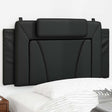 Vidaxl hoofdbordkussen viana 100 cm kunstleer zwart