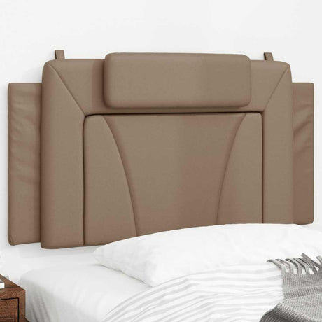Vidaxl hoofdbordkussen viana 100 cm kunstleer cappuccinokleurig