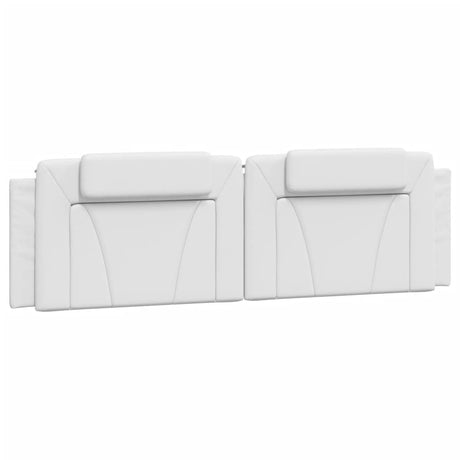 Vidaxl hoofdbordkussen viana 183 cm kunstleer wit