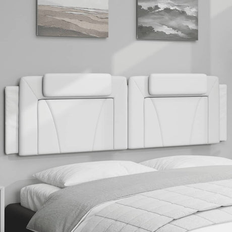 Vidaxl hoofdbordkussen viana 183 cm kunstleer wit