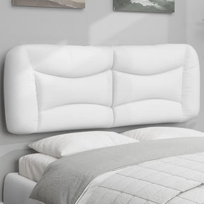 Vidaxl hoofdbordkussen hvar 137 cm kunstleer wit