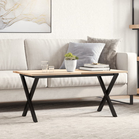 Vidaxl salontafelpoten x-frame 70x30x43 cm staal