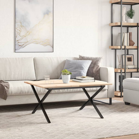 Vidaxl salontafelpoten x-frame 80x70x43 cm staal