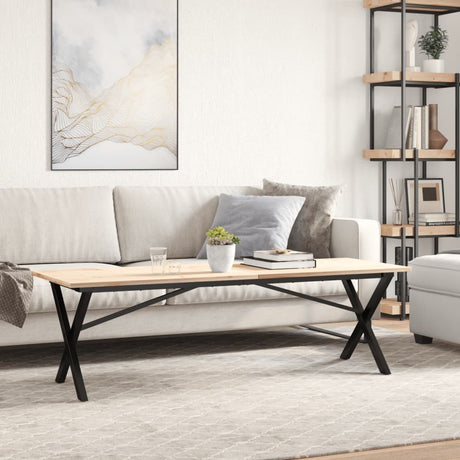 Vidaxl salontafelpoten x-frame 140x30x43 cm staal