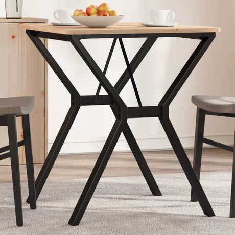 Vidaxl eettafelpoten y-frame 60x60x73 cm staal