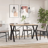 Vidaxl eettafelpoten y-frame 120x60x73 cm staal