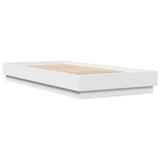 Vidaxl bedframe bewerkt hout wit 100x200 cm