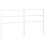Vidaxl vervangend hoofdbord 160 cm metaal wit
