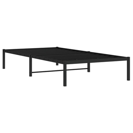 Vidaxl bedframe metaal zwart 100x200 cm