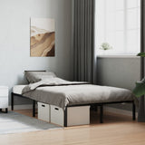 Vidaxl bedframe metaal zwart 120x190 cm
