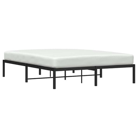 Vidaxl bedframe metaal zwart 160x200 cm